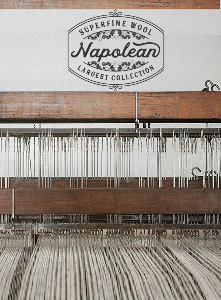 Napolean Bob Weave Rust Wool Pants - Image 5