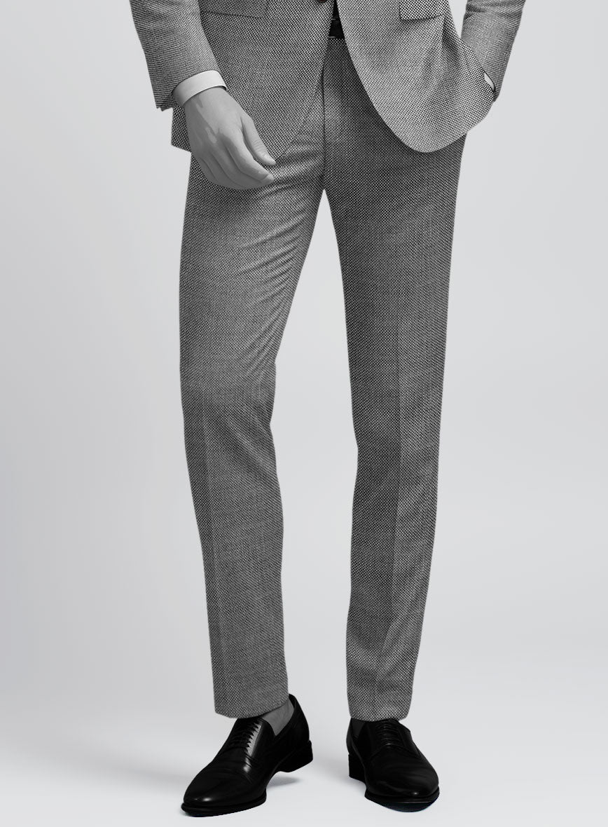 Napolean BW Birdseye Wool Pants