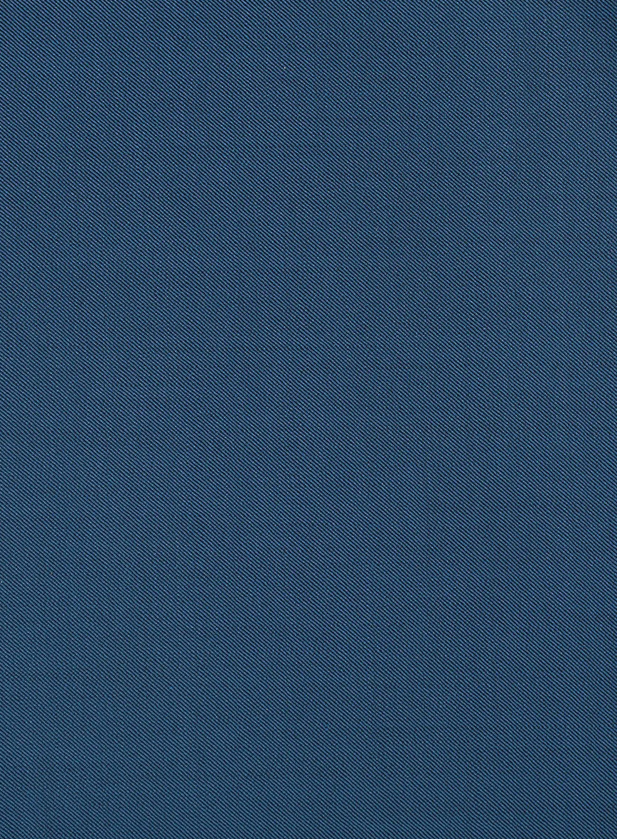 Napolean Casa Blue Wool Double Breasted Tuxedo Suit - Image 4