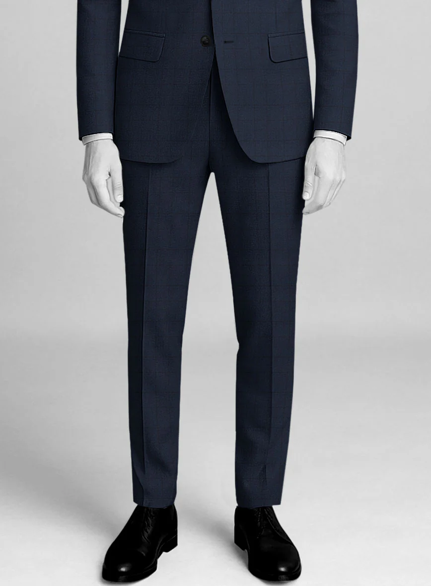 Napolean Classic English Blue Check Pants