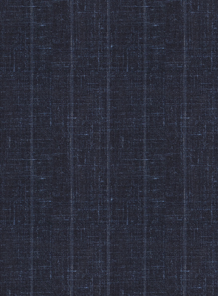 Napolean Como Bar Dark Blue Wool Jacket - Image 3