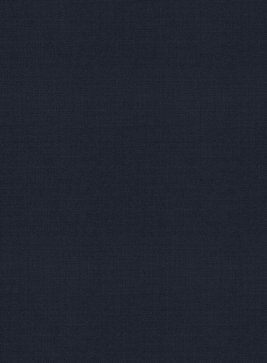 Napolean Dark Blue Wool Tuxedo Jacket - Image 3
