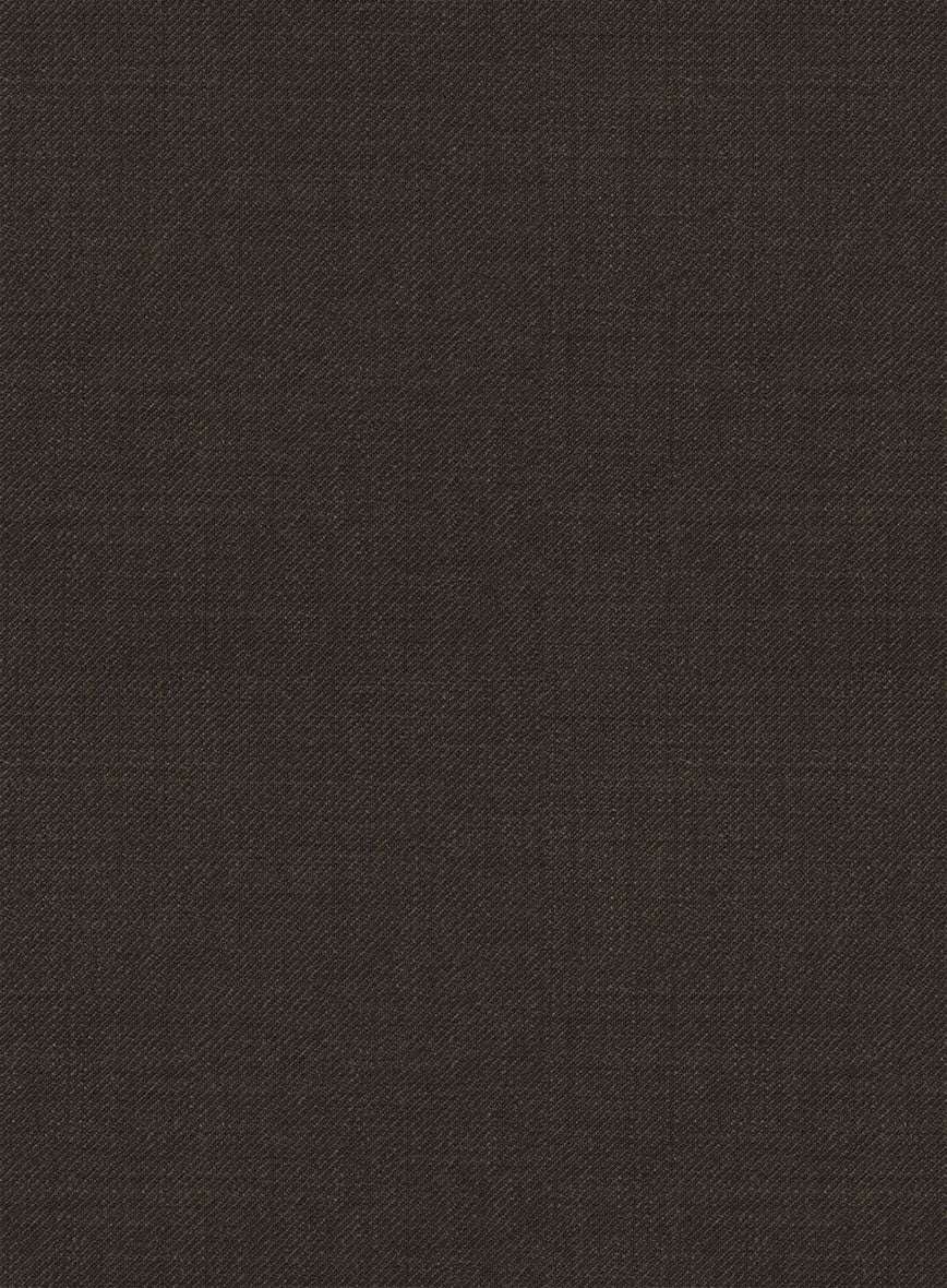 Napolean Dark Brown Wool Jacket - Image 3