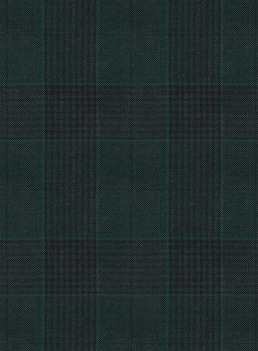 Napolean Devon Check Green Wool Jacket - Image 3
