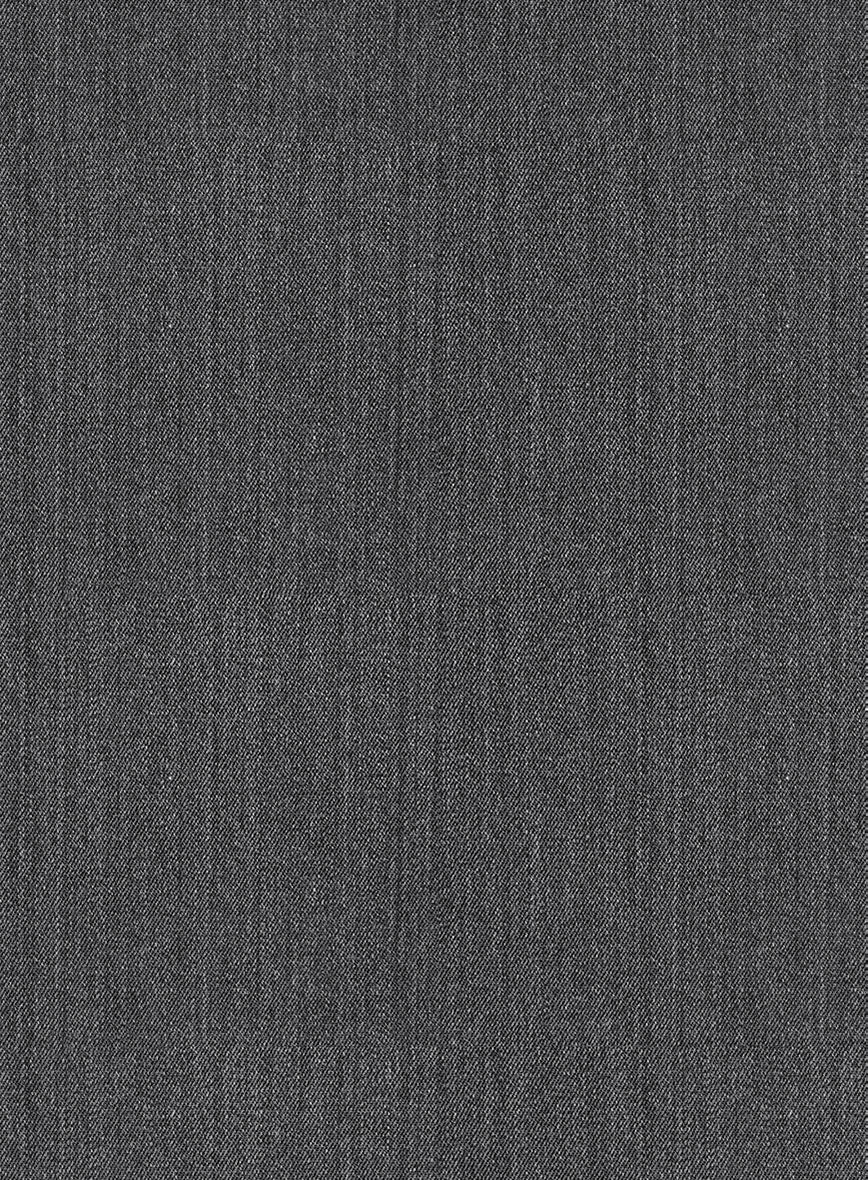 Napolean English Charcoal Wool Suit - Image 6