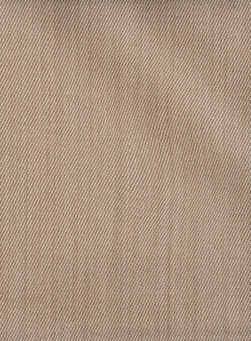 Napolean English Twill Light Brown Wool Suit - Image 7
