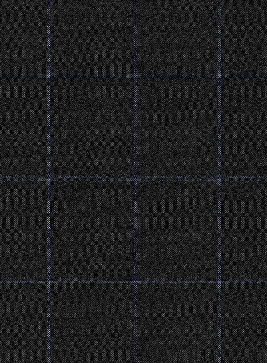 Napolean Fissa Black Wool Suit - Image 7
