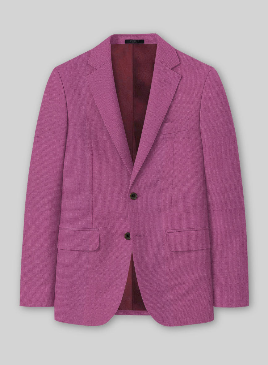 Napolean Fuchsia Pink Wool Jacket