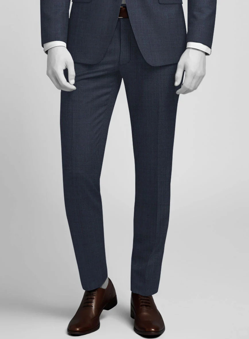 Napolean Highball Blue Wool Suit - Image 7