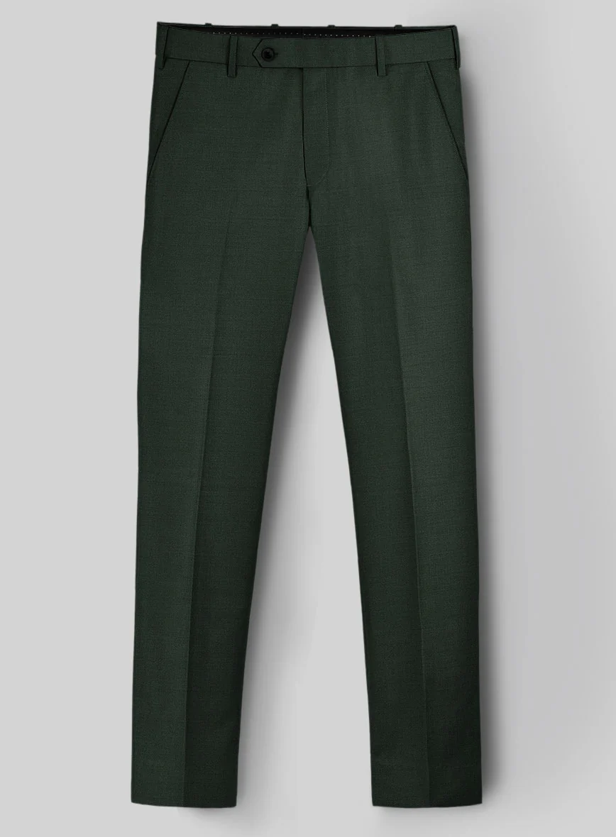 Napolean Hunter Green Wool Pants - Image 2