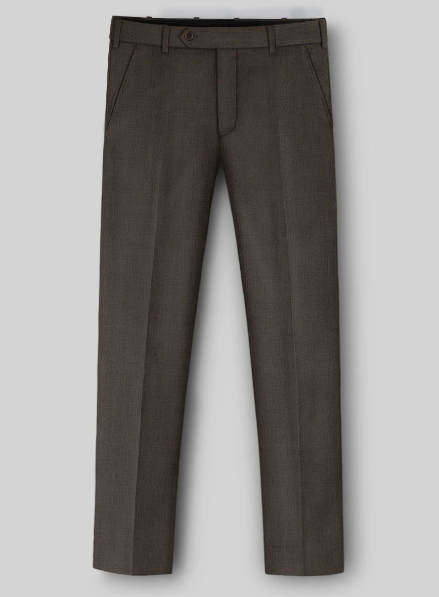 Napolean Intense Brown Wool Suit - Image 5