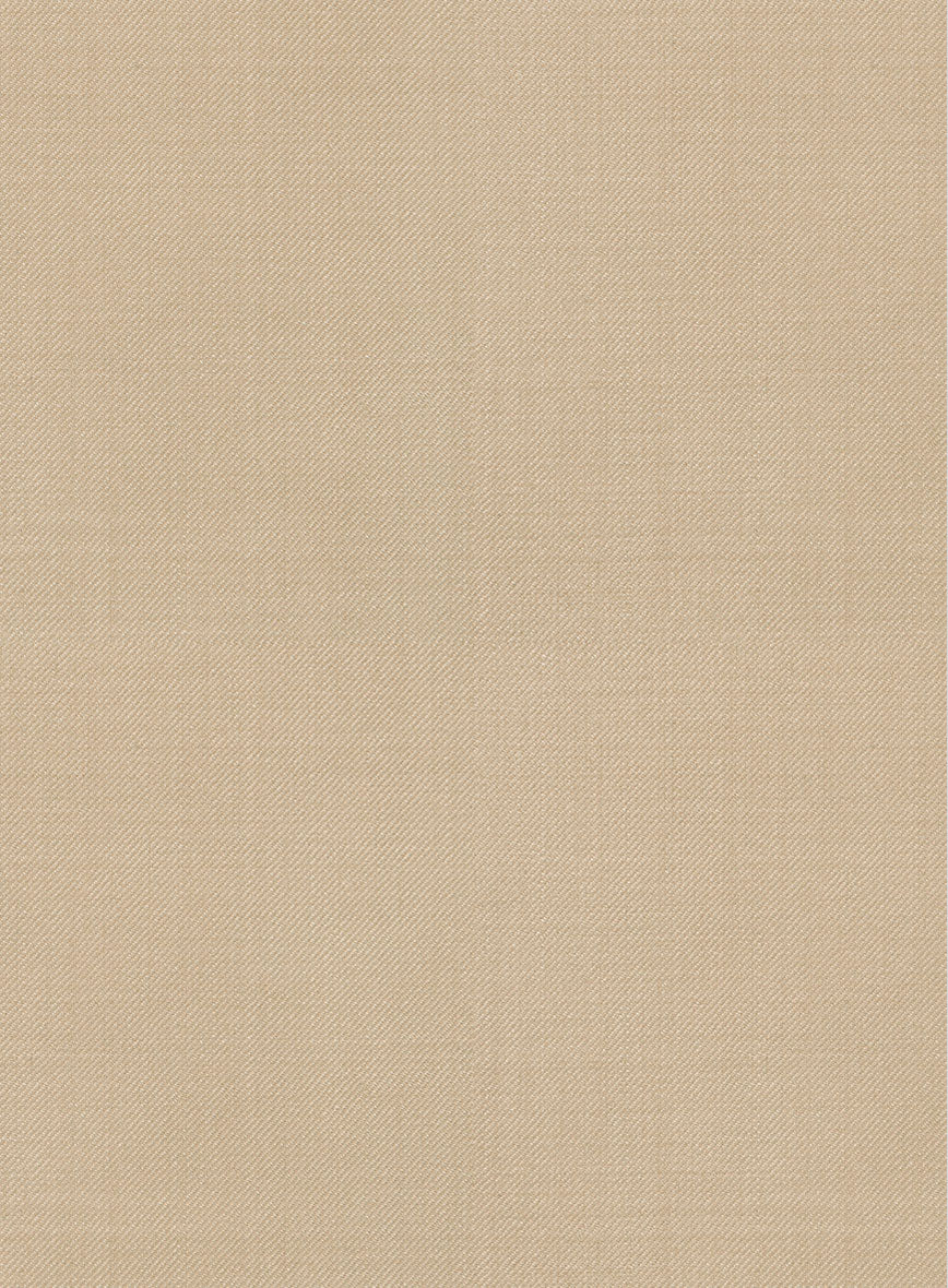 Napolean Khaki Wool Tuxedo Suit - Image 2