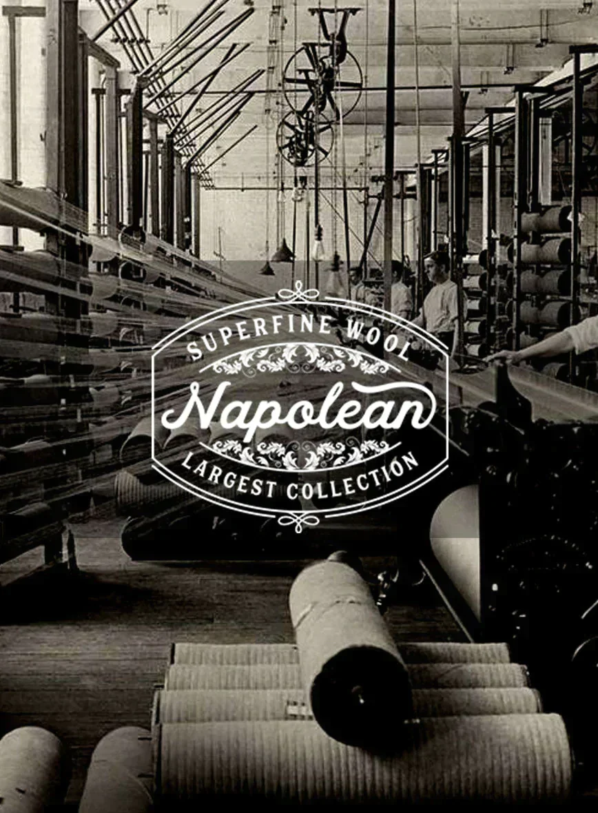 Napolean Knight Green Check Wool Jacket - Image 3