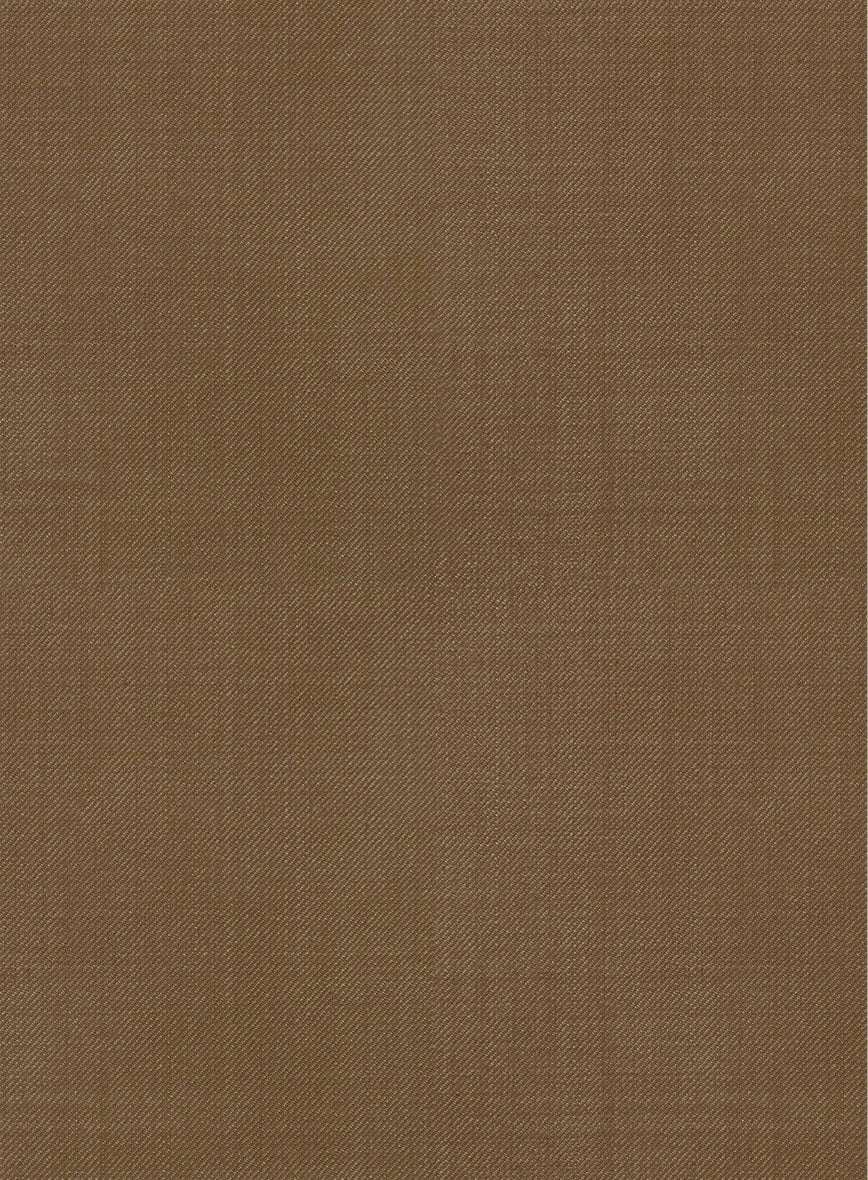 Napolean Melange Brown Wool Pants - Image 3