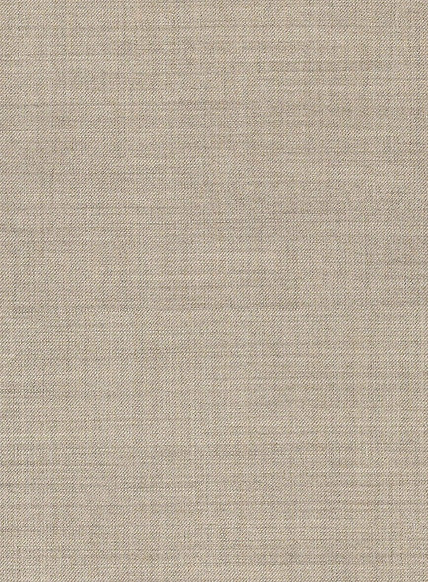 Napolean Melange Khaki Wool Double Breasted Jacket - Image 2
