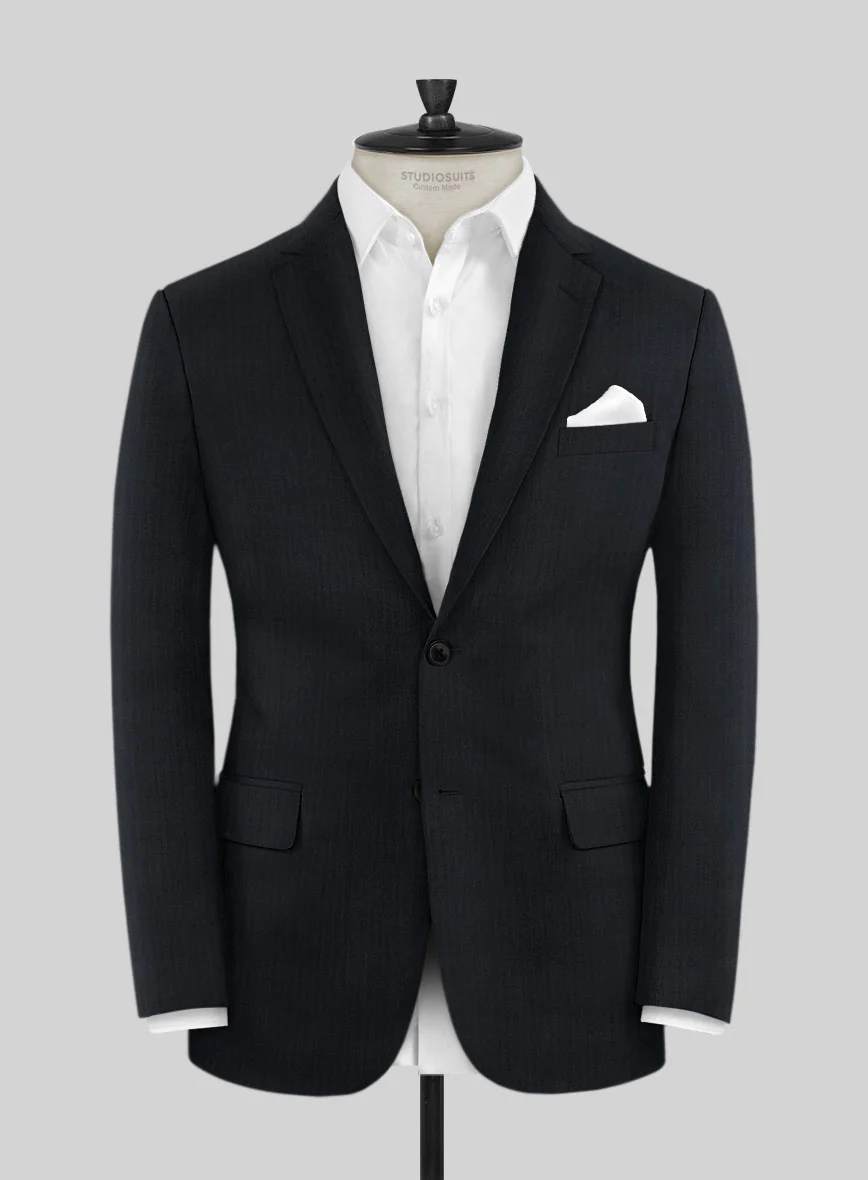 Napolean Midnight Wool Jacket - Image 3