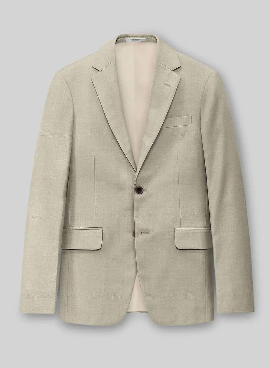 Napolean Muted Khaki Wool Jacket