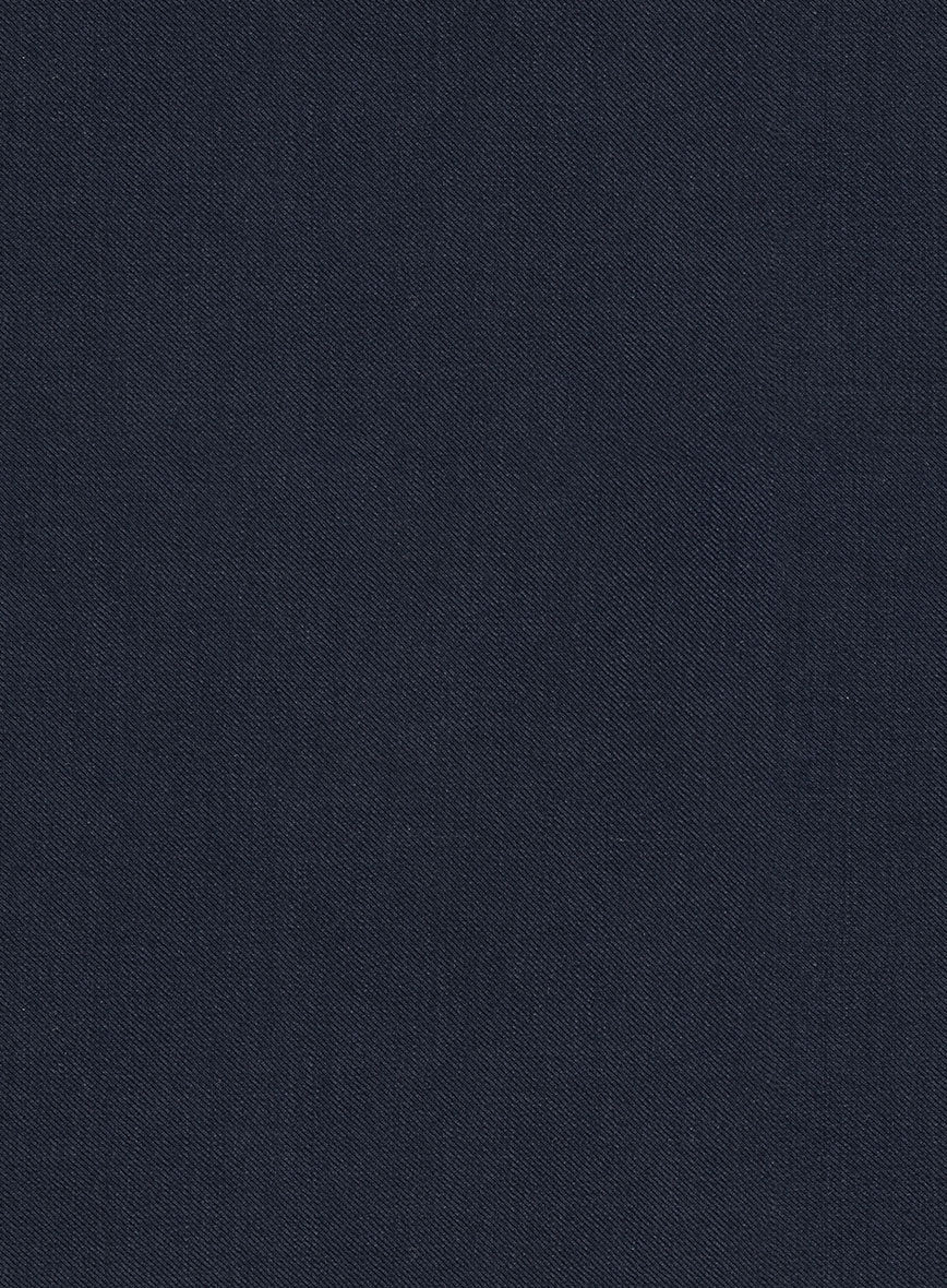 Napolean Navy Blue Wool Jacket - Image 4