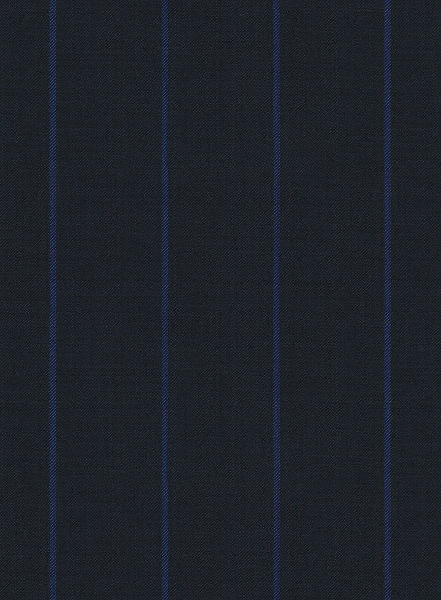 Napolean Rodrio Blue Wool Double Breasted Jacket - Image 2