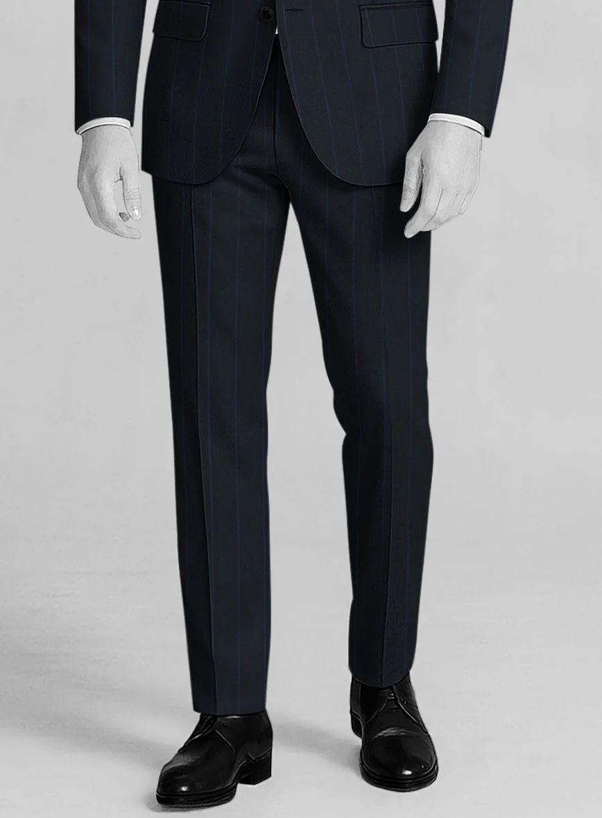 Napolean Rodrio Blue Wool Pants - Image 2