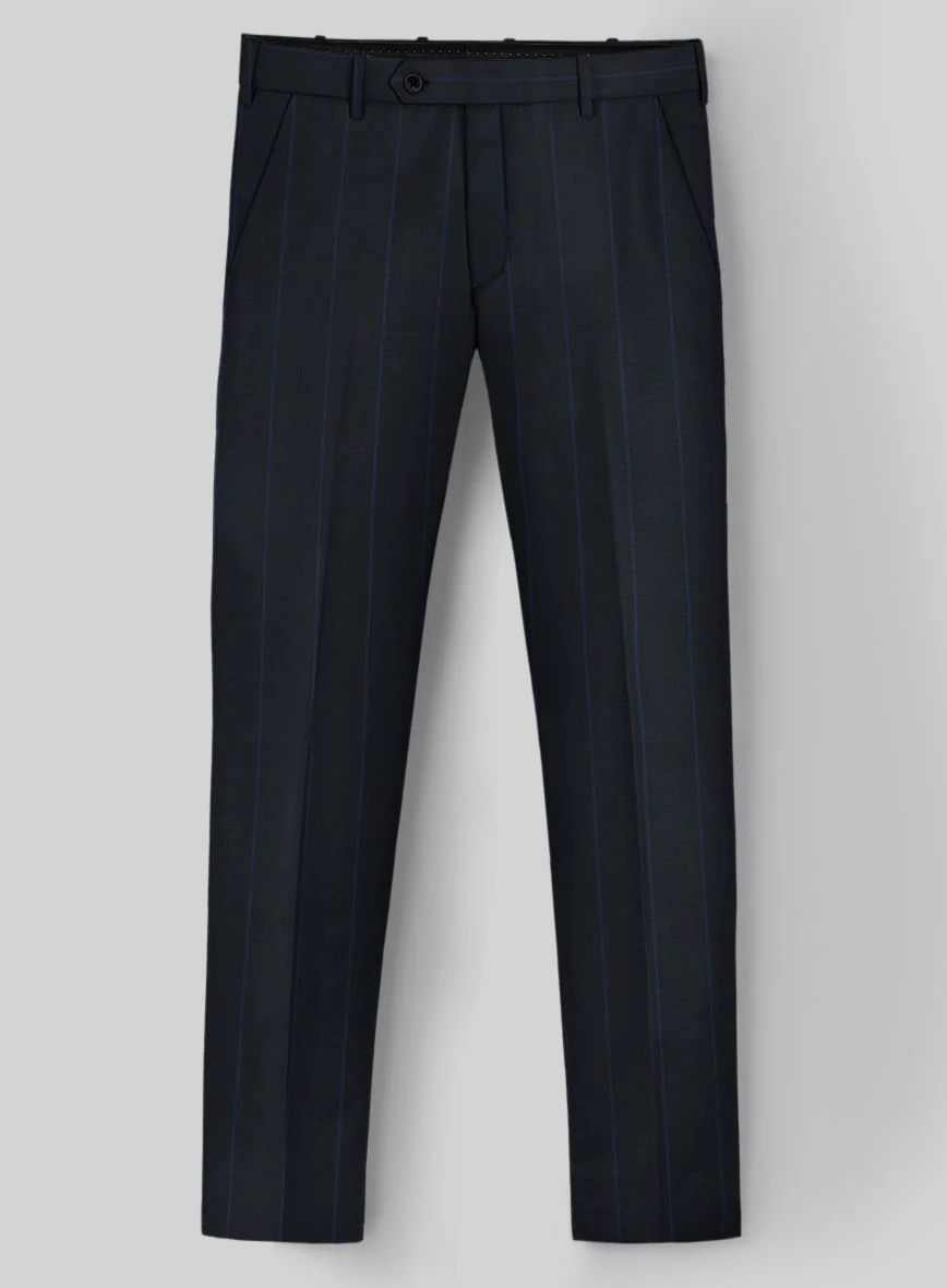 Napolean Rodrio Blue Wool Double Breasted Suit - Image 5