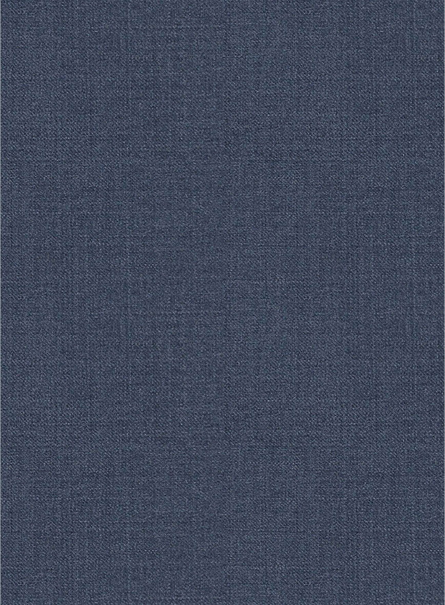 Napolean Slate Blue Wool Pants - Image 3