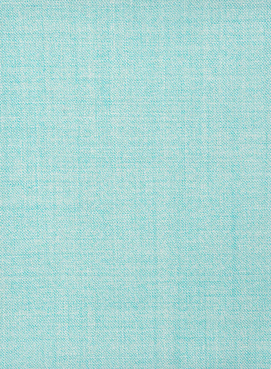 Napolean Spring Blue Wool Tuxedo Suit - Image 7