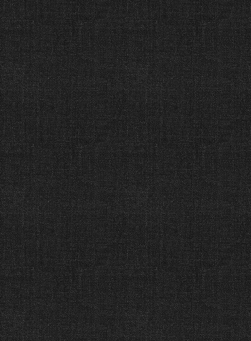Napolean Stone Black Wool Jacket - Image 3