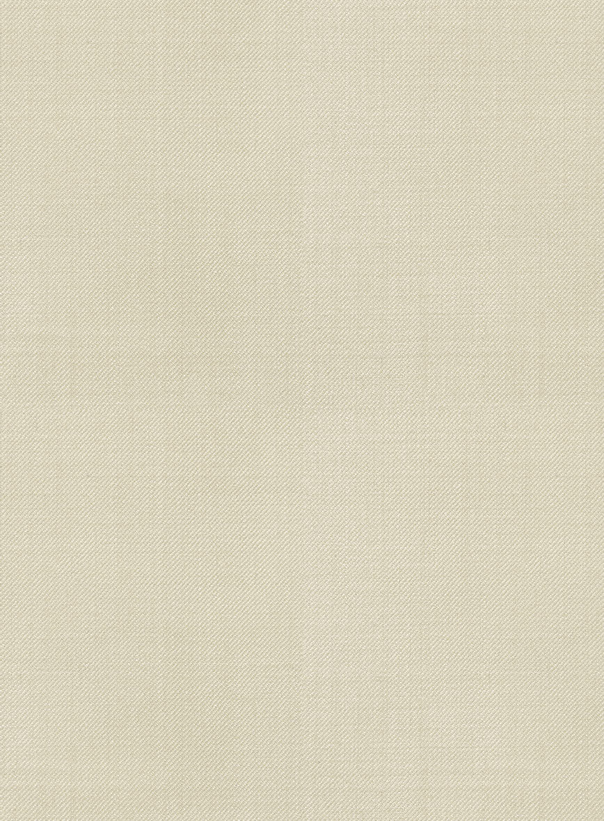 Napolean Stretch Beige Wool Jacket - Image 3