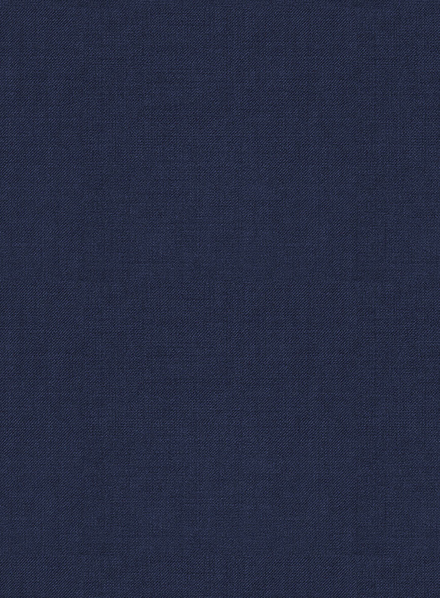 Napolean Stretch Blue Wool Pants - Image 4