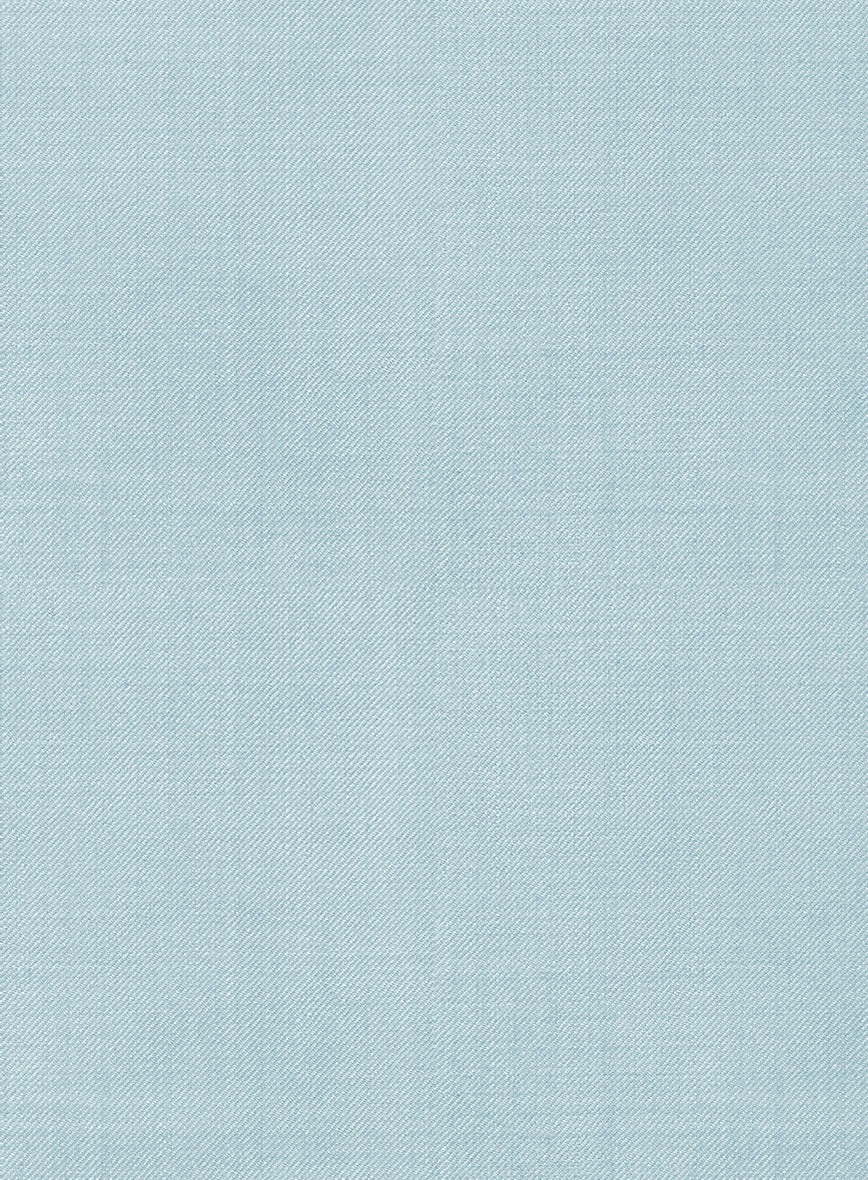 Napolean Stretch Coral Blue Wool Tuxedo Jacket - Image 2