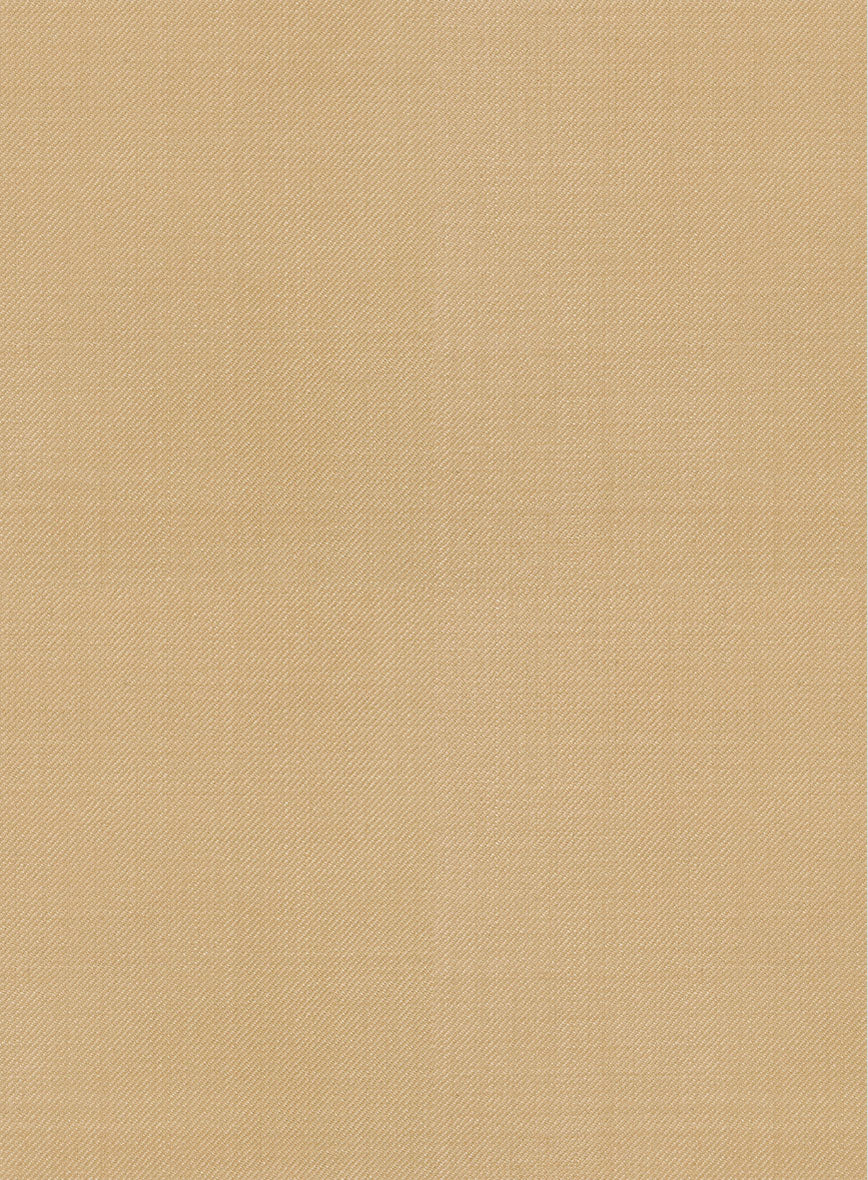 Napolean Stretch Dark Khaki Wool Pants - Image 3