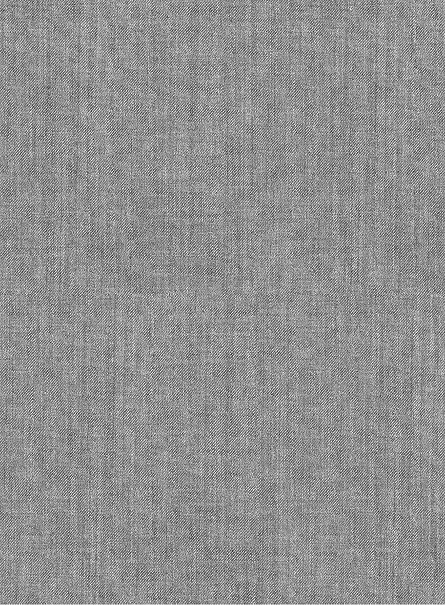 Napolean Stretch Gray Wool Tuxedo Suit - Image 5