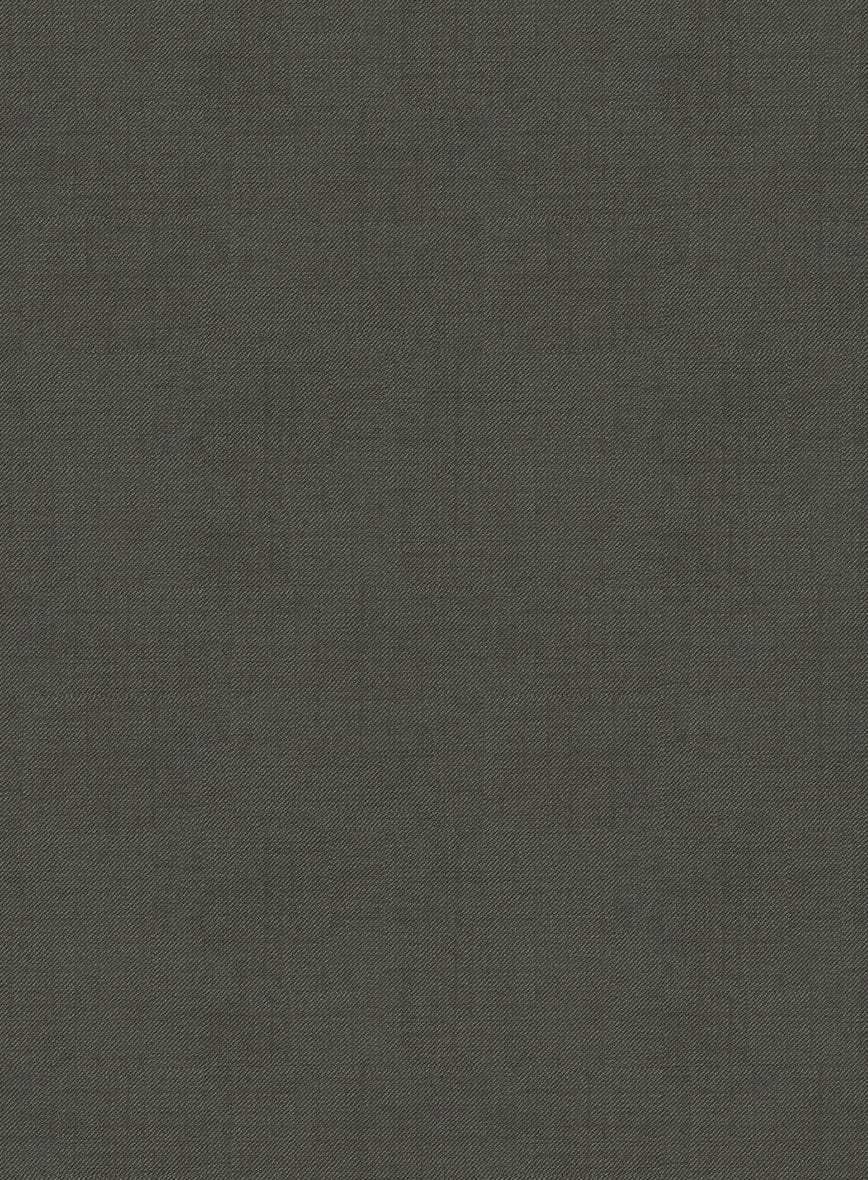 Napolean Stretch Olive Green Wool Jacket - Image 3