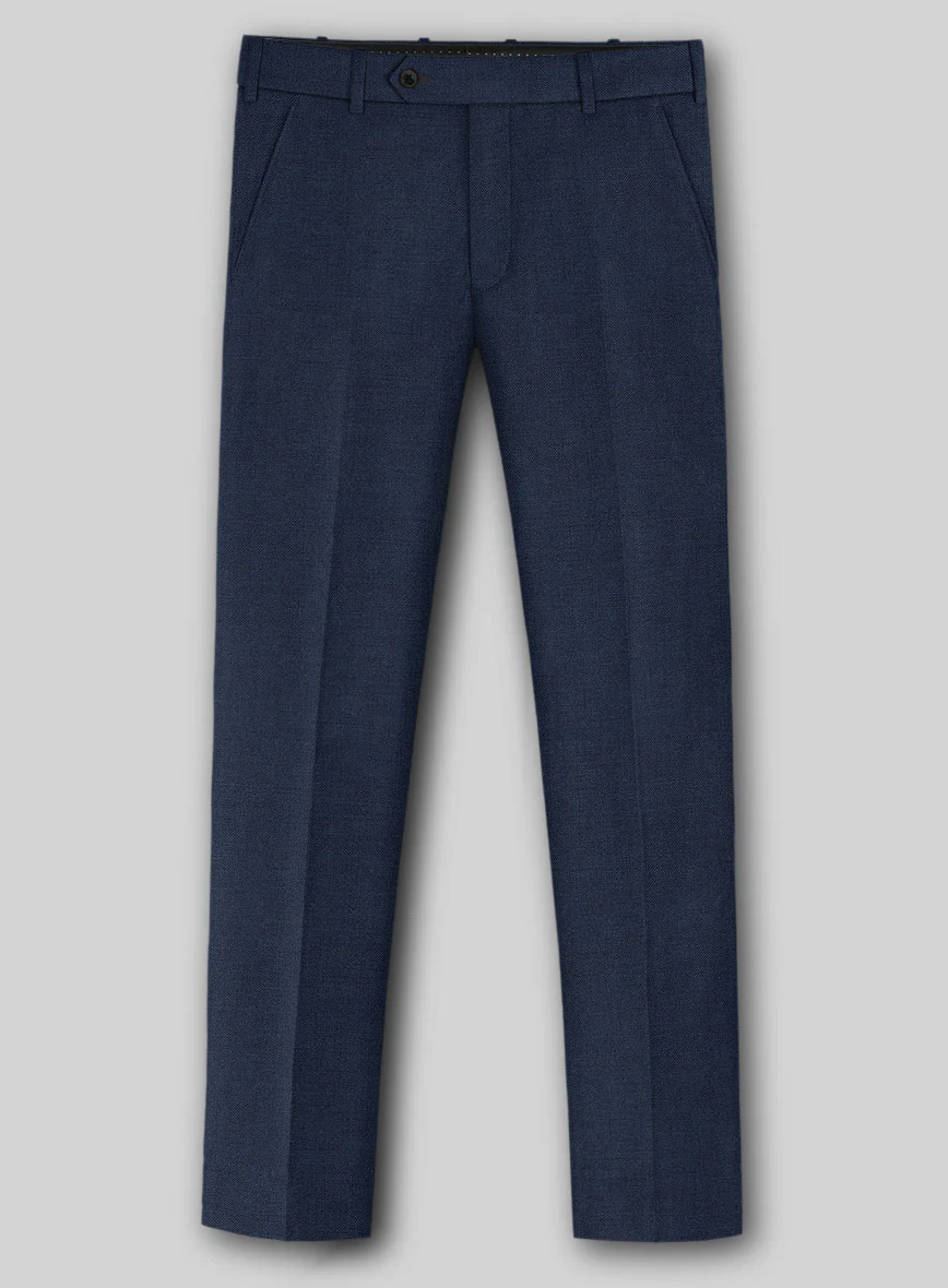 Napolean Stretch Royal Blue Wool Suit - Image 6