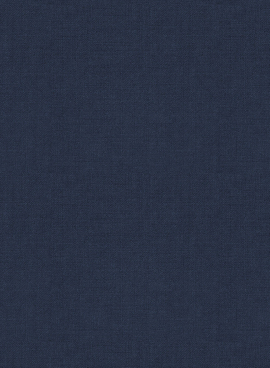Napolean Stretch Royal Blue Wool Tuxedo Suit - Image 4