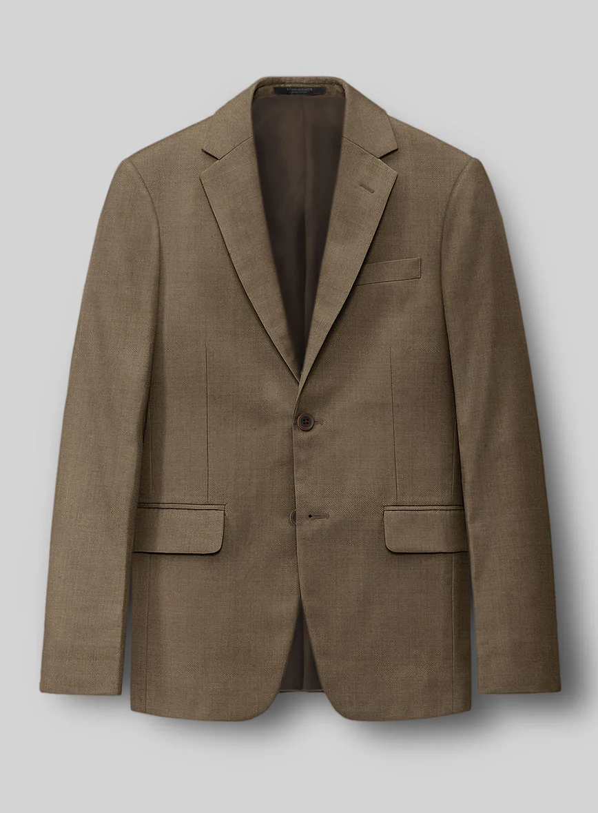 Napolean Tan Wool Jacket
