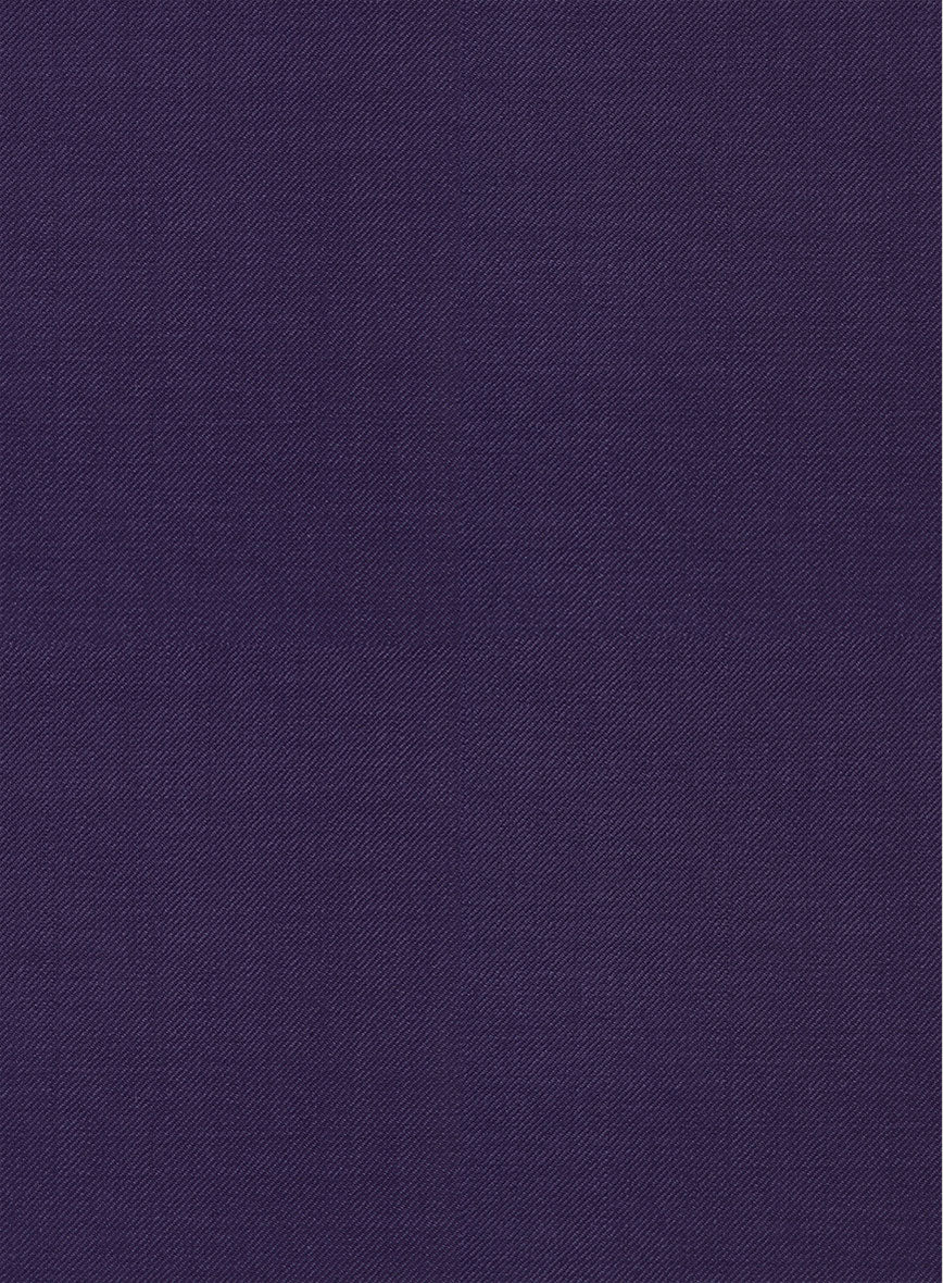 Napolean Violet Wool Jacket - Image 3
