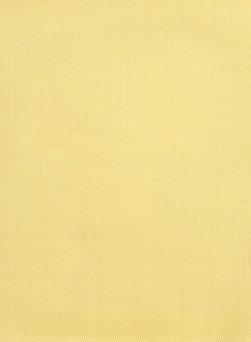 Napolean Yellow Wool Tuxedo Jacket - Image 3