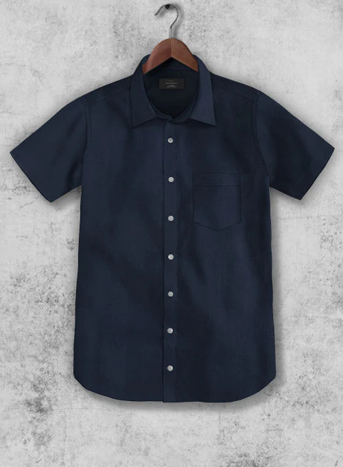 Navy Poplene Shirt