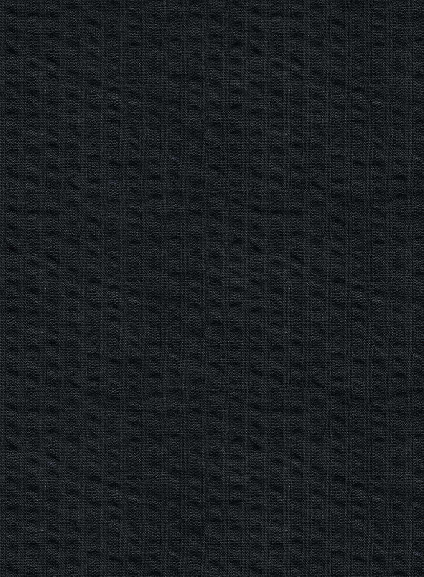 Navy Seersucker Pants - Image 4