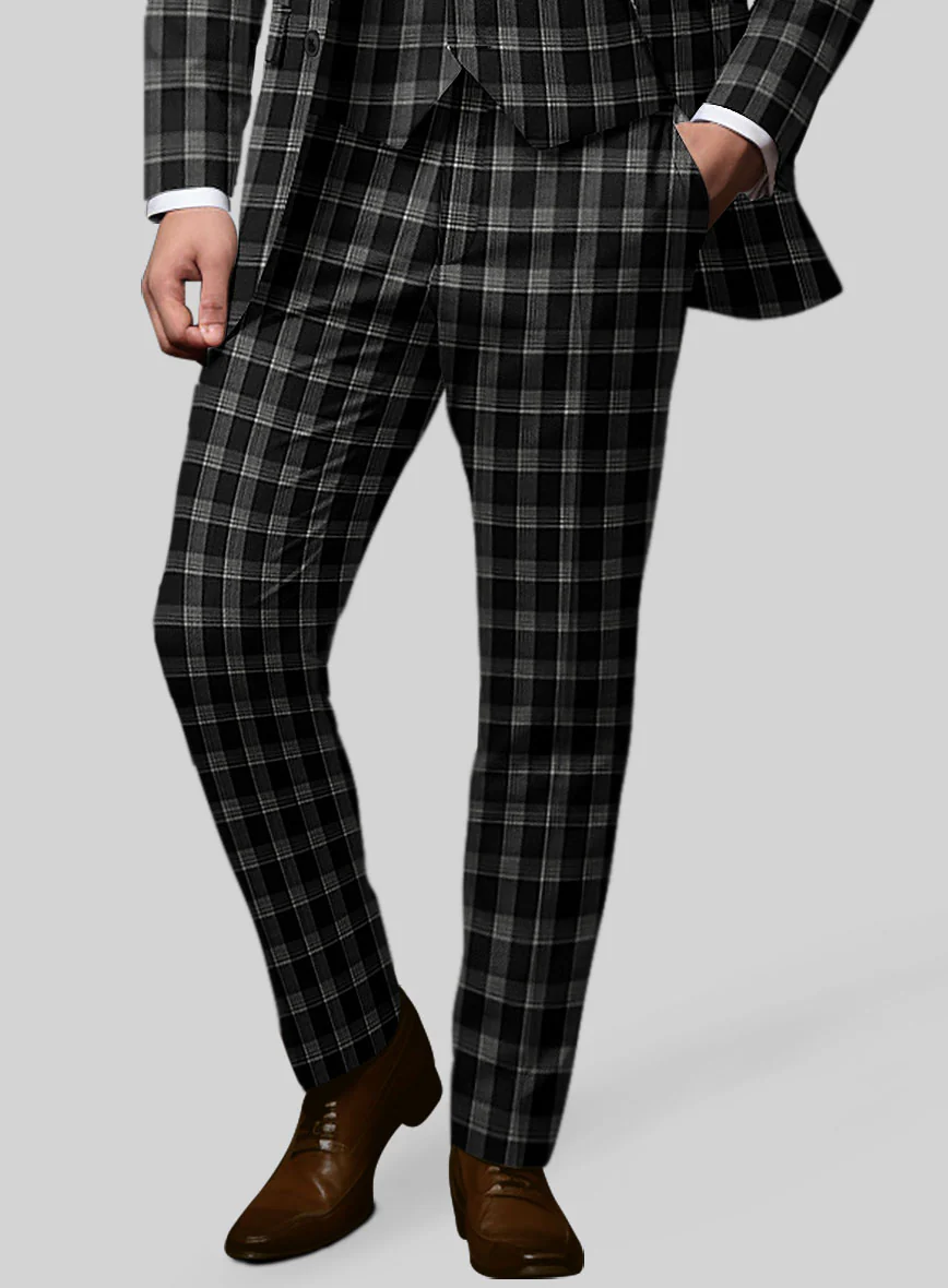Noble Amalia Black Wool Pants - Image 2