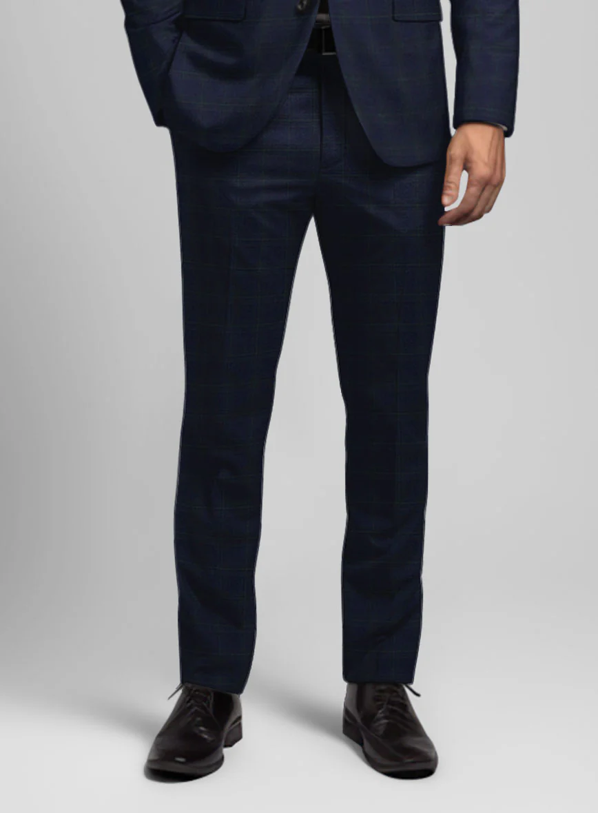 Noble Bruno Blue Wool Suit - Image 5