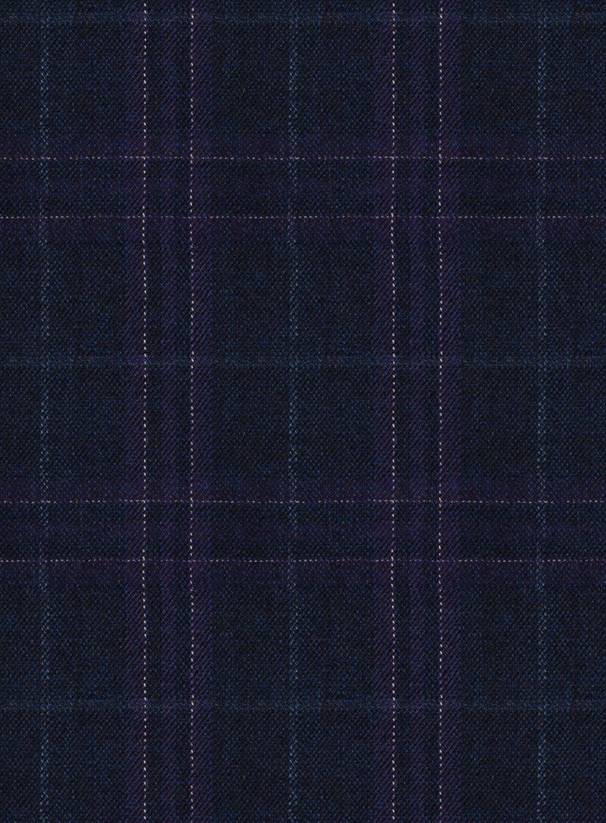 Noble Maddalena Blue Wool Suit - Image 7