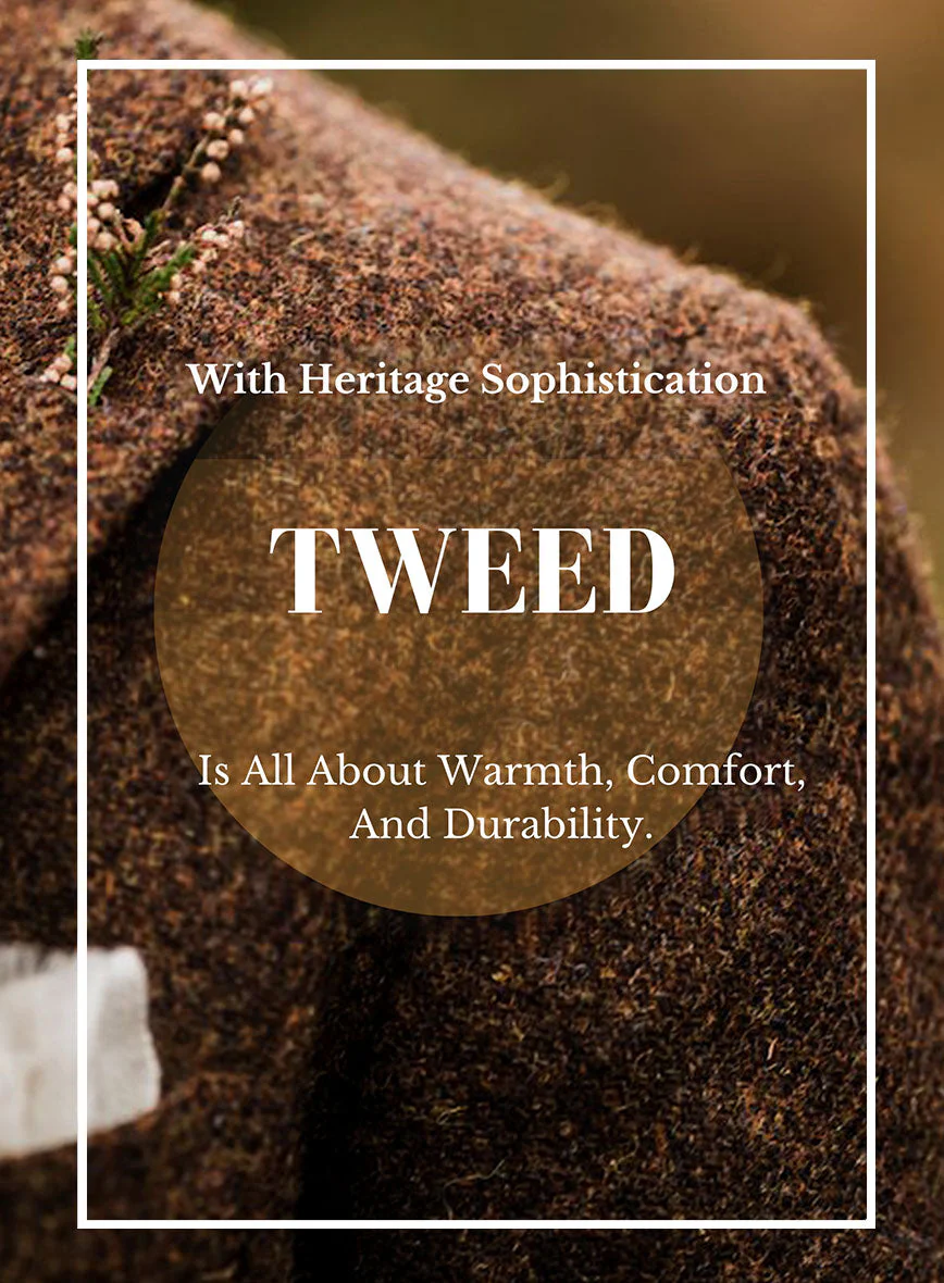 Nomad Big Houndstooth BW Tweed Shirt - Image 3