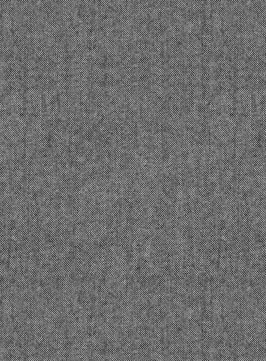 Nomad Light Weight Dark Gray Tweed Shirt - Image 2