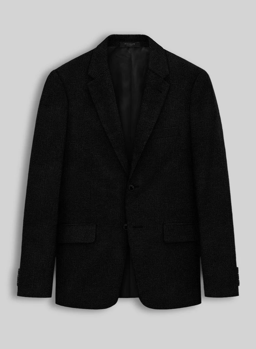 Black Linen Jacket
