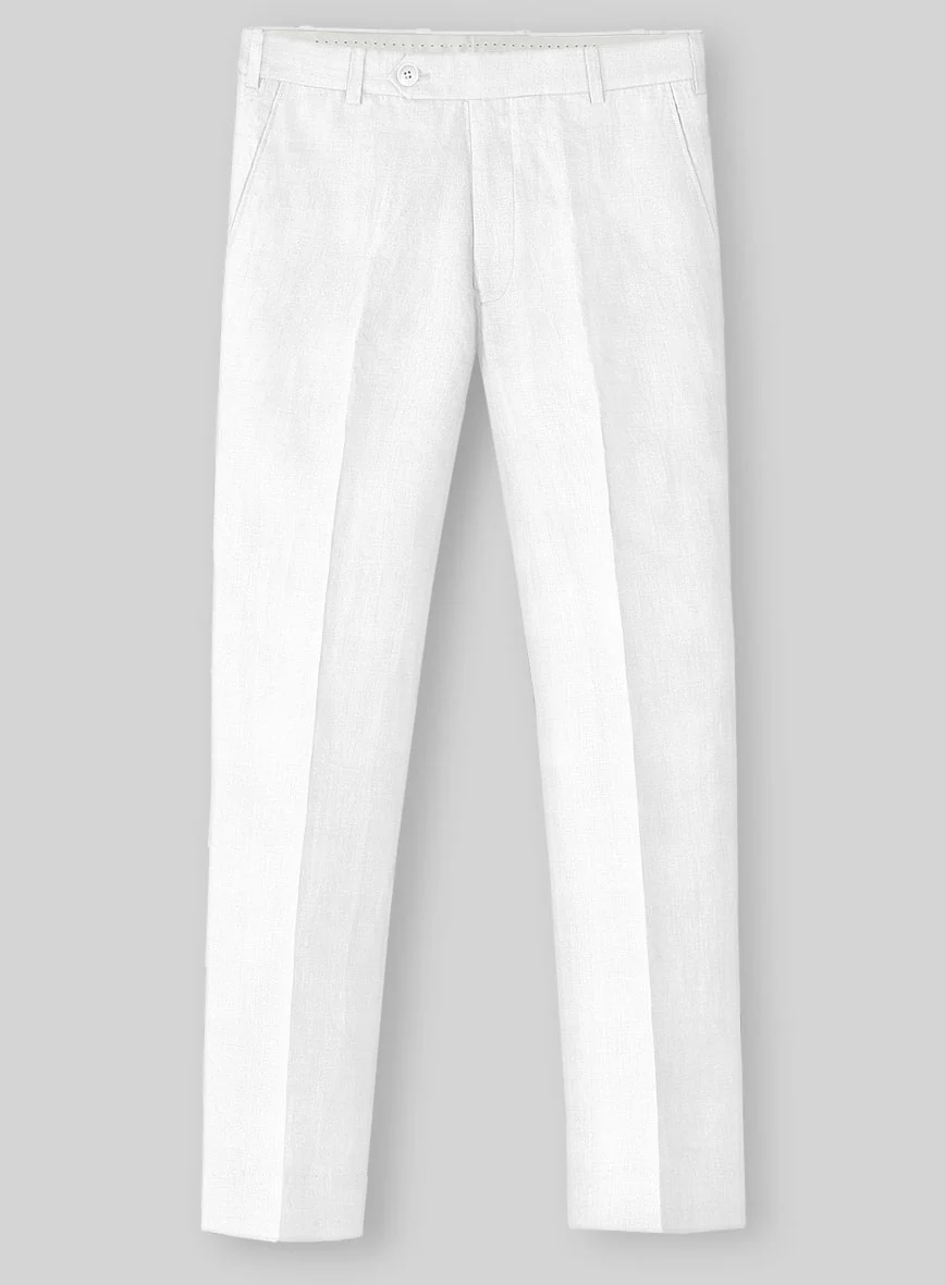 White Linen Suit - Image 4