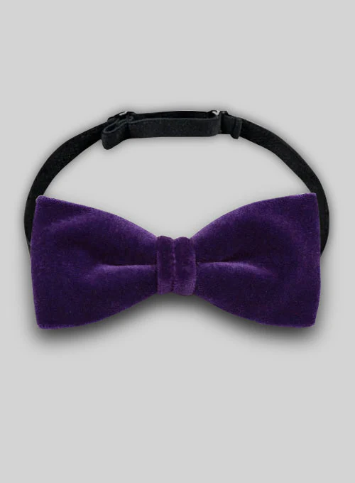 Velvet Bow - Purple - Image 2
