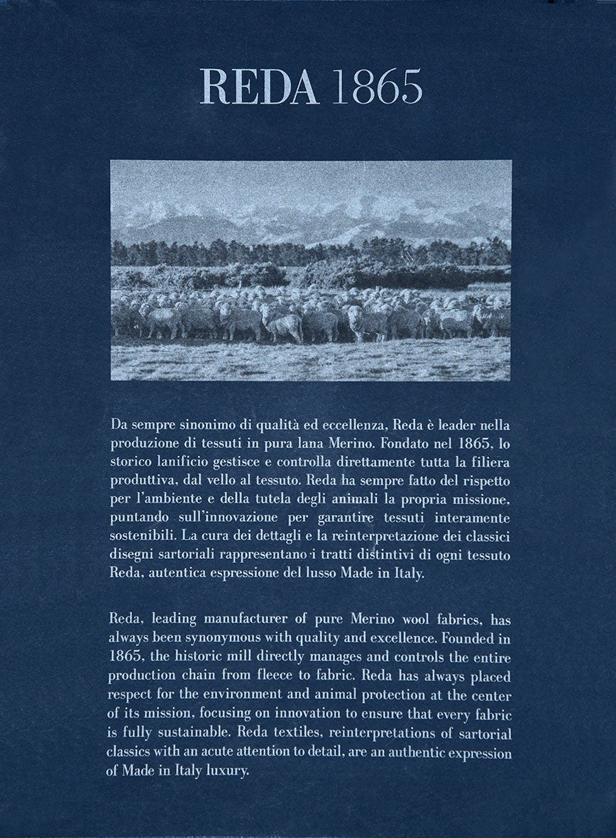 Reda Artic Blue Wool Suit - Image 7